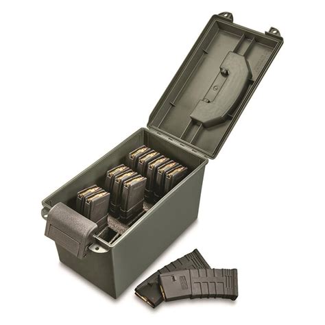 metal ammo boxes for foam inserts for ar15 mags|MTM Tactical AR.